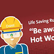 Life Saving Rules: Hot Work Implemented