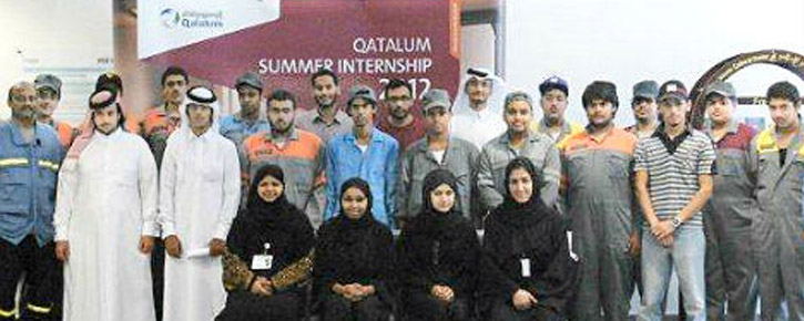 Qatalum's summer internship program kicks off